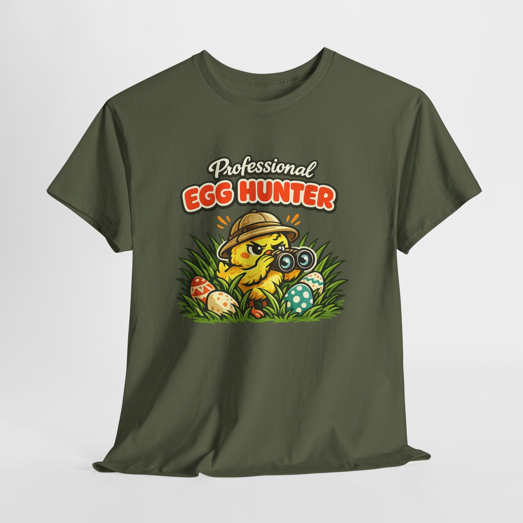 Professional Egg Hunter Easter Shirt – Funny Easter Egg Hunt Tee – Cute Chick Easter Graphic Shirt