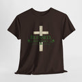 Blessed Not Lucky Christian T-Shirt – Faith Cross Graphic Tee for Men & Women, Inspirational Religious Shirt, Church Gift