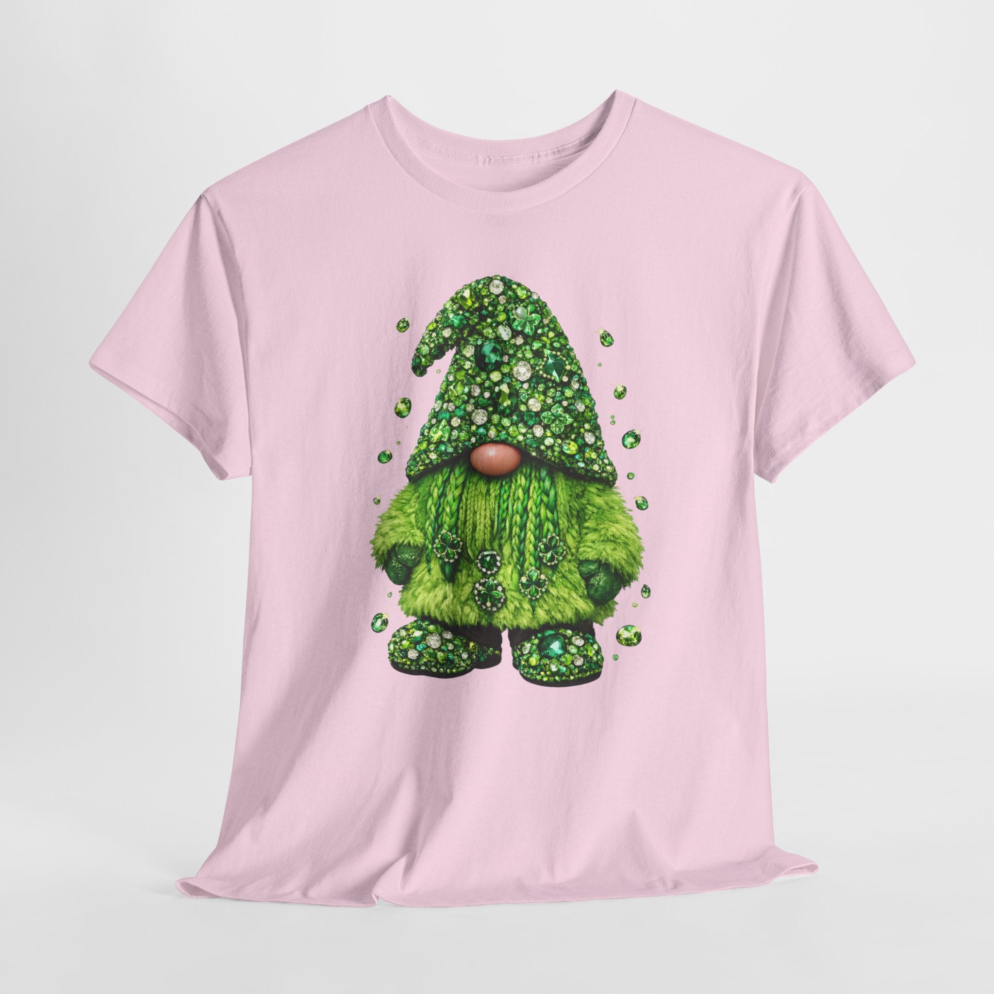 St. Patrick’s Day Gnome Shirt – Cute Green Shamrock Gnome Lucky Holiday T-Shirt