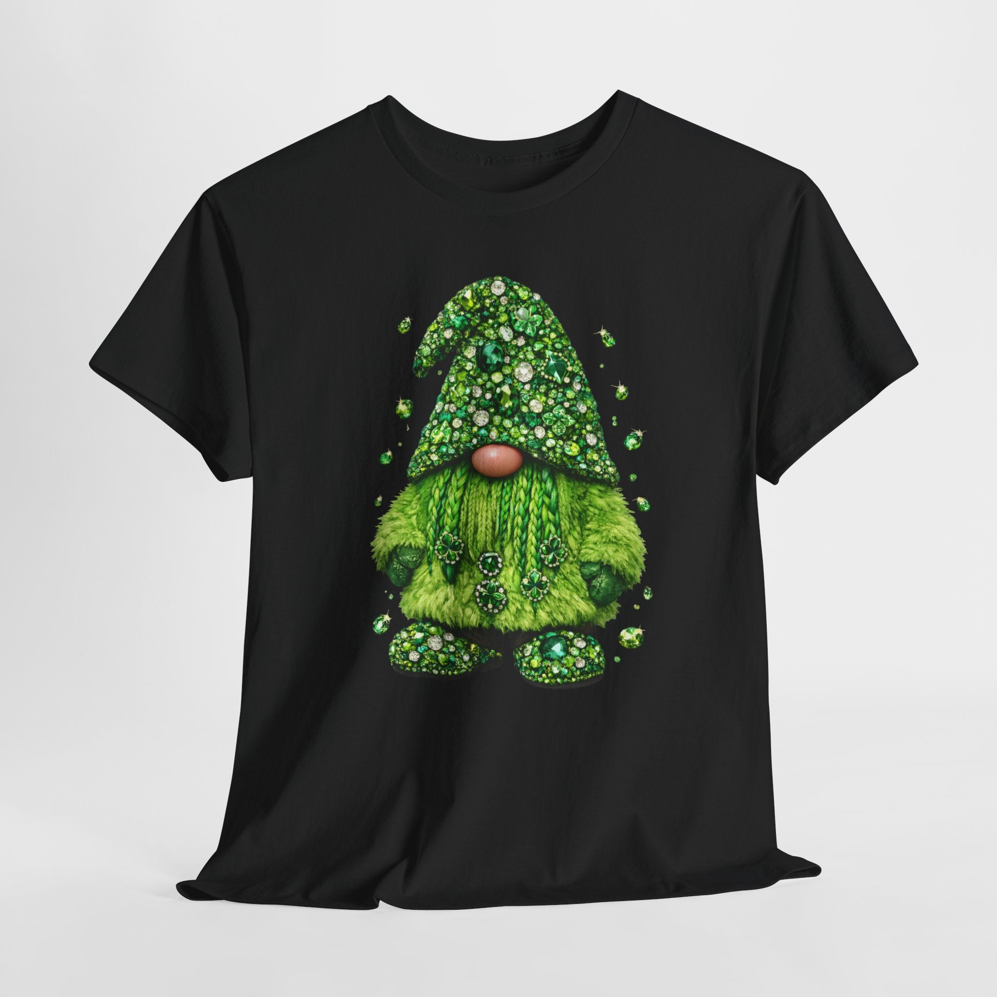 St. Patrick’s Day Gnome Shirt – Cute Green Shamrock Gnome Lucky Holiday T-Shirt