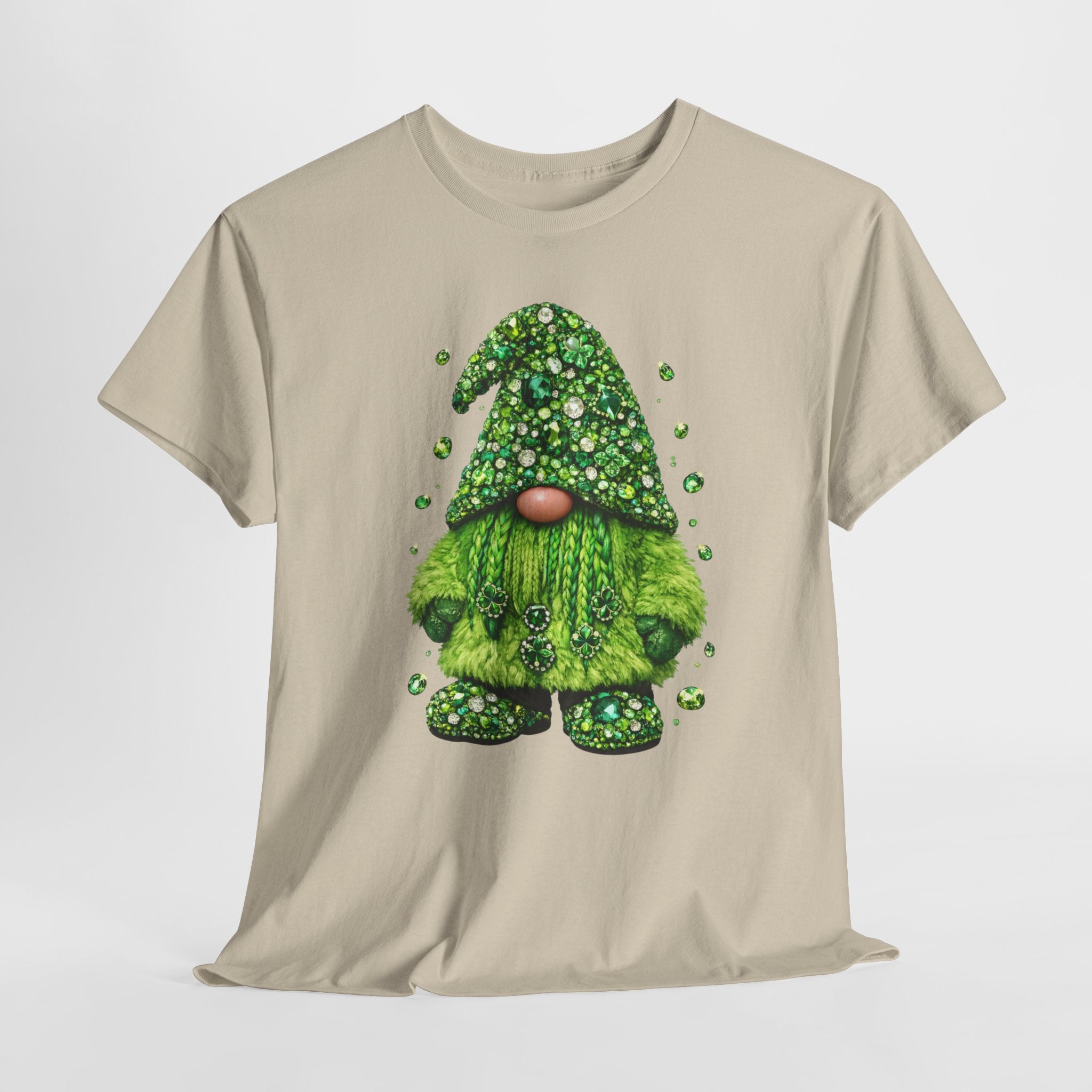 St. Patrick’s Day Gnome Shirt – Cute Green Shamrock Gnome Lucky Holiday T-Shirt