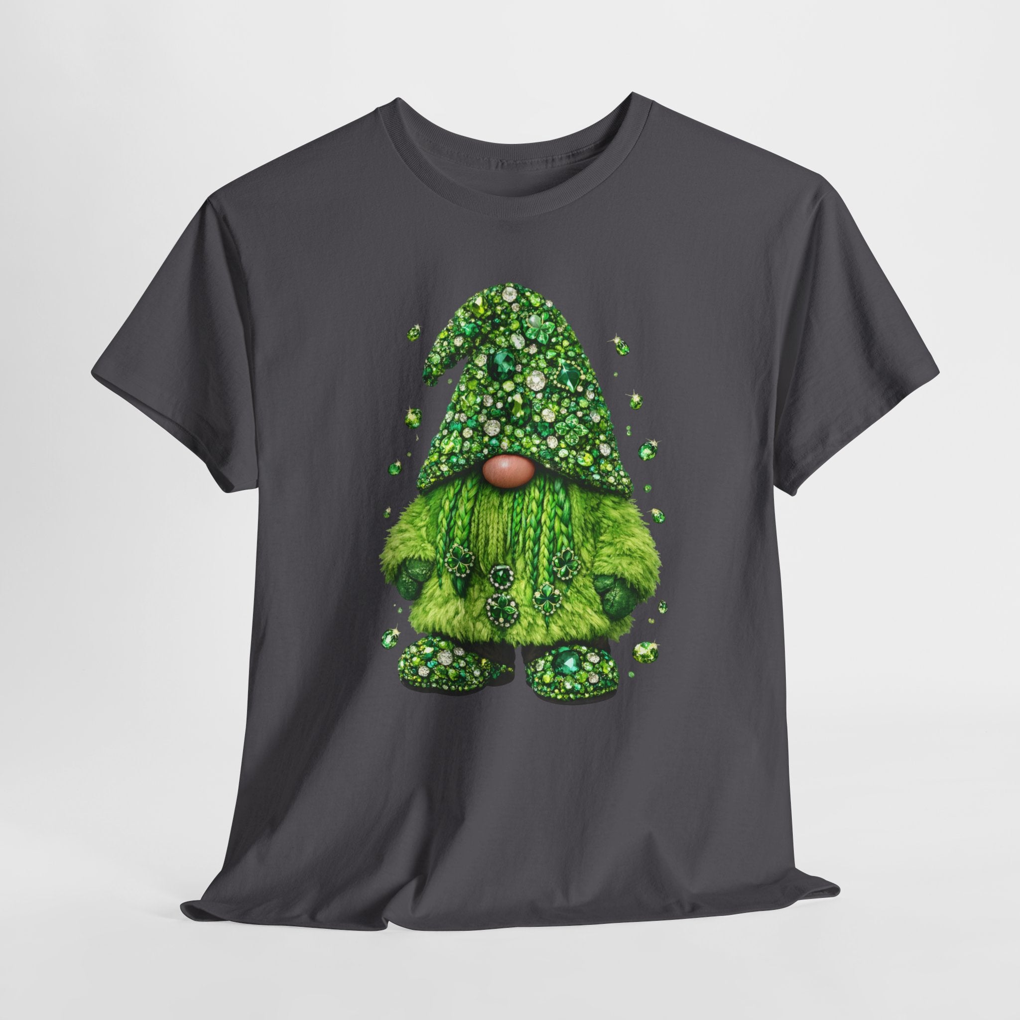 St. Patrick’s Day Gnome Shirt – Cute Green Shamrock Gnome Lucky Holiday T-Shirt