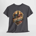 Red White & Redeemed Christian Patriotic Shirt, American Flag Cross Faith Tee, 4th of July Jesus Graphic T-Shirt