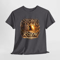 Stone Cold Risen Christian Shirt – Matthew 28:6 Bible Verse – Empty Tomb Resurrection Shirt – Easter Christian Graphic Tee