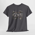 God Greater Than Highs and Lows Christian Shirt – G>↑↓ Faith Tee – Christian Mechanic & Tradesman Shirt