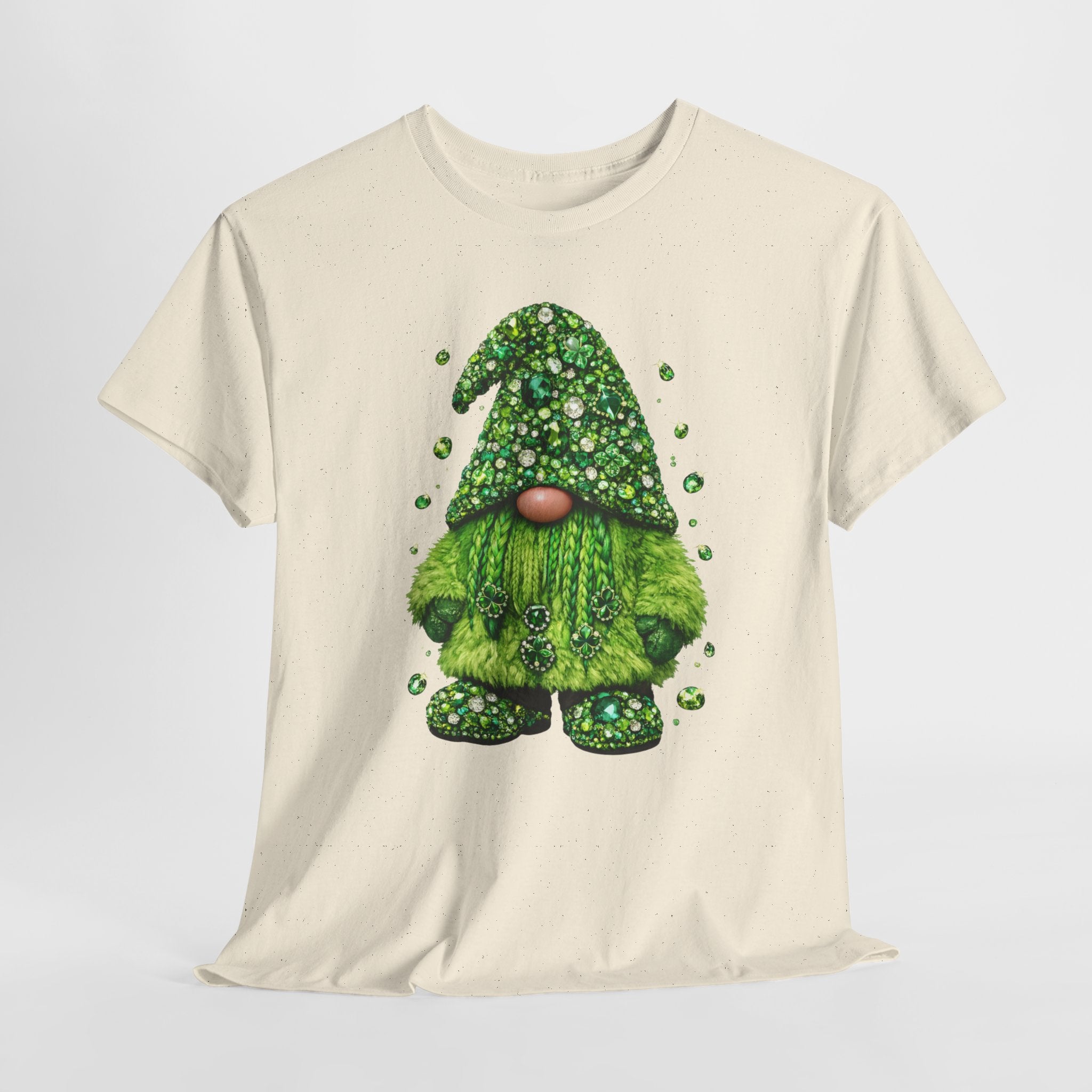 St. Patrick’s Day Gnome Shirt – Cute Green Shamrock Gnome Lucky Holiday T-Shirt