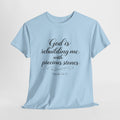God Is Rebuilding Me Shirt – Christian Faith T-Shirt, Isaiah 54:11 Bible Verse Tee