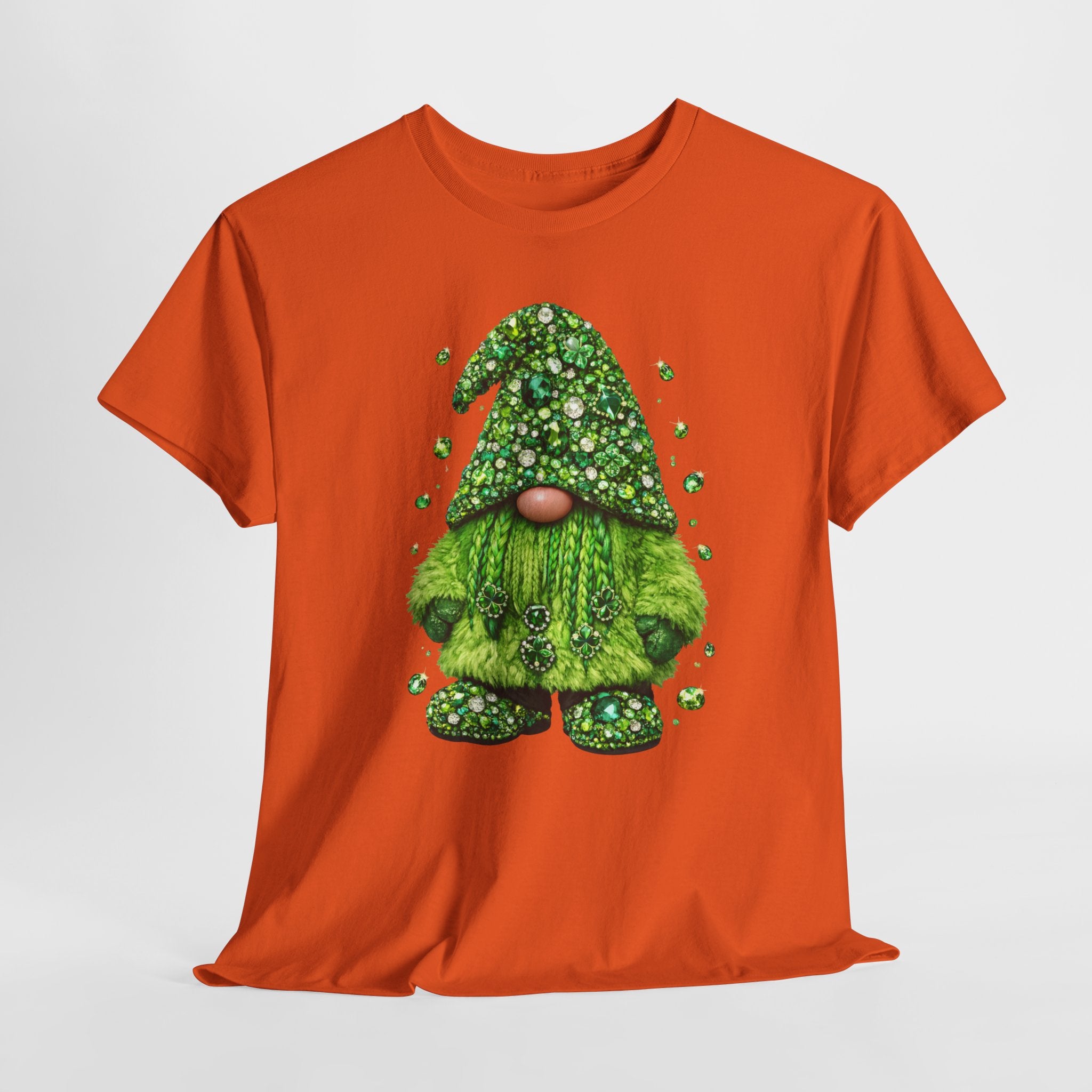 St. Patrick’s Day Gnome Shirt – Cute Green Shamrock Gnome Lucky Holiday T-Shirt