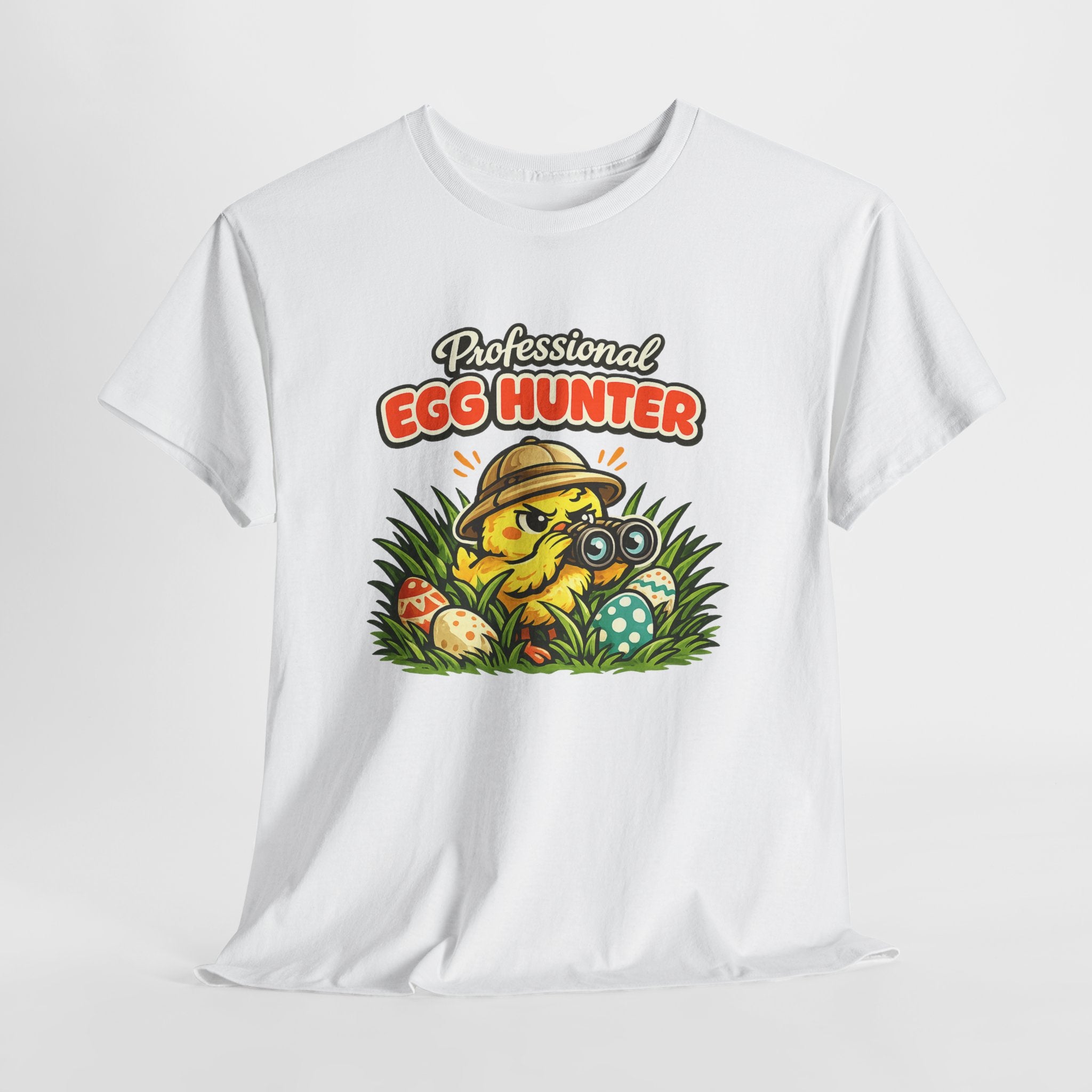 Professional Egg Hunter Easter Shirt – Funny Easter Egg Hunt Tee – Cute Chick Easter Graphic Shirt
