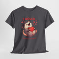 I Would (Pretend To) Die For You Opossum Shirt – Funny Valentine Animal Meme Graphic Tee