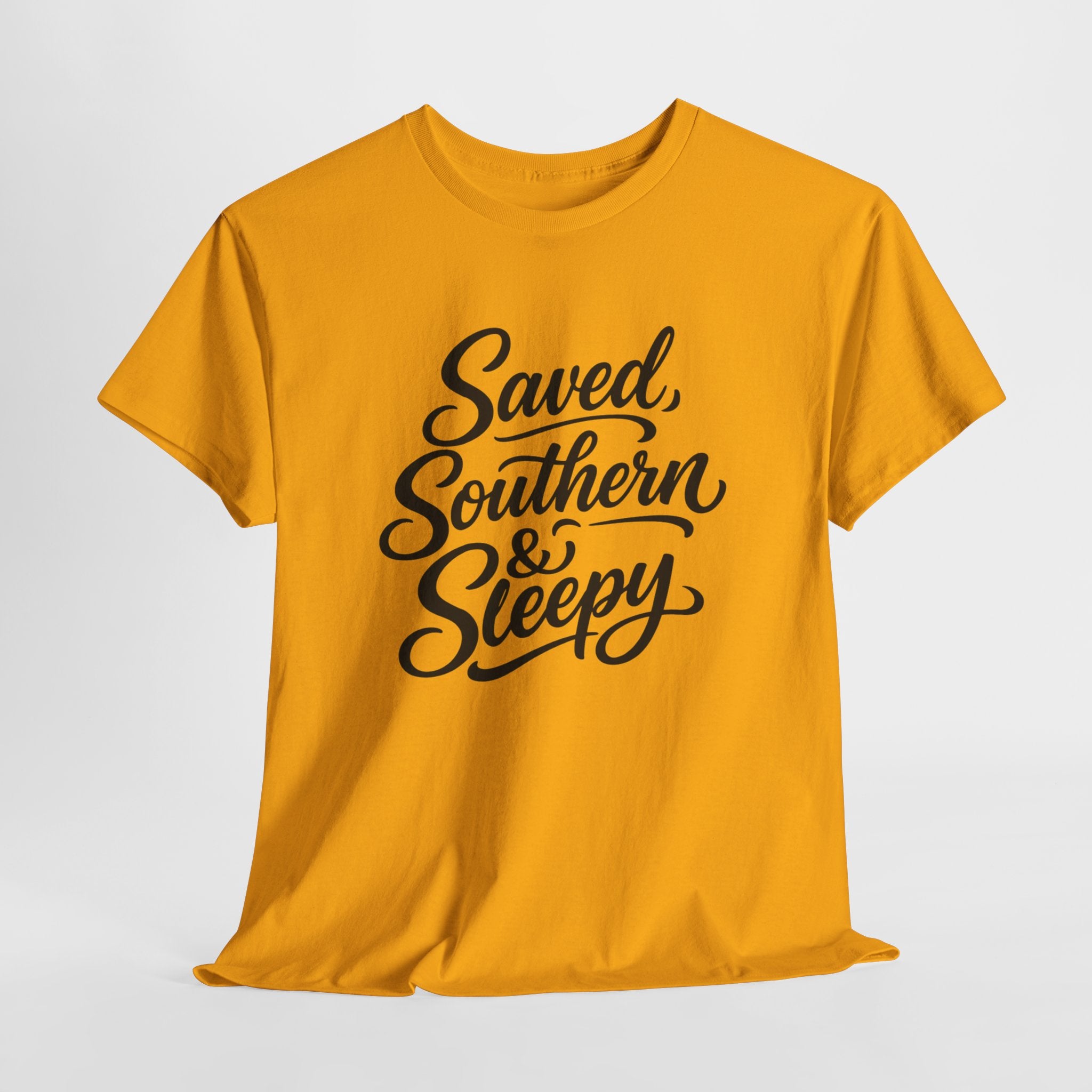 Saved Southern & Sleepy Shirt – Funny Christian Southern T-Shirt, Faith Lifestyle Tee